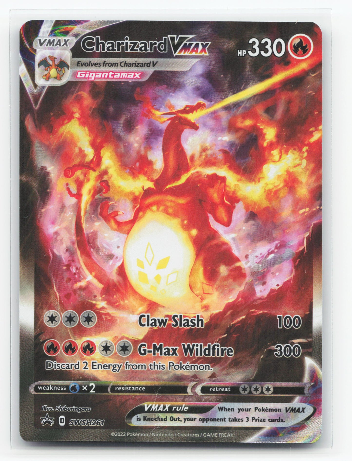 Charizard VMAX SWSH261 - SWSH Black Star Promos