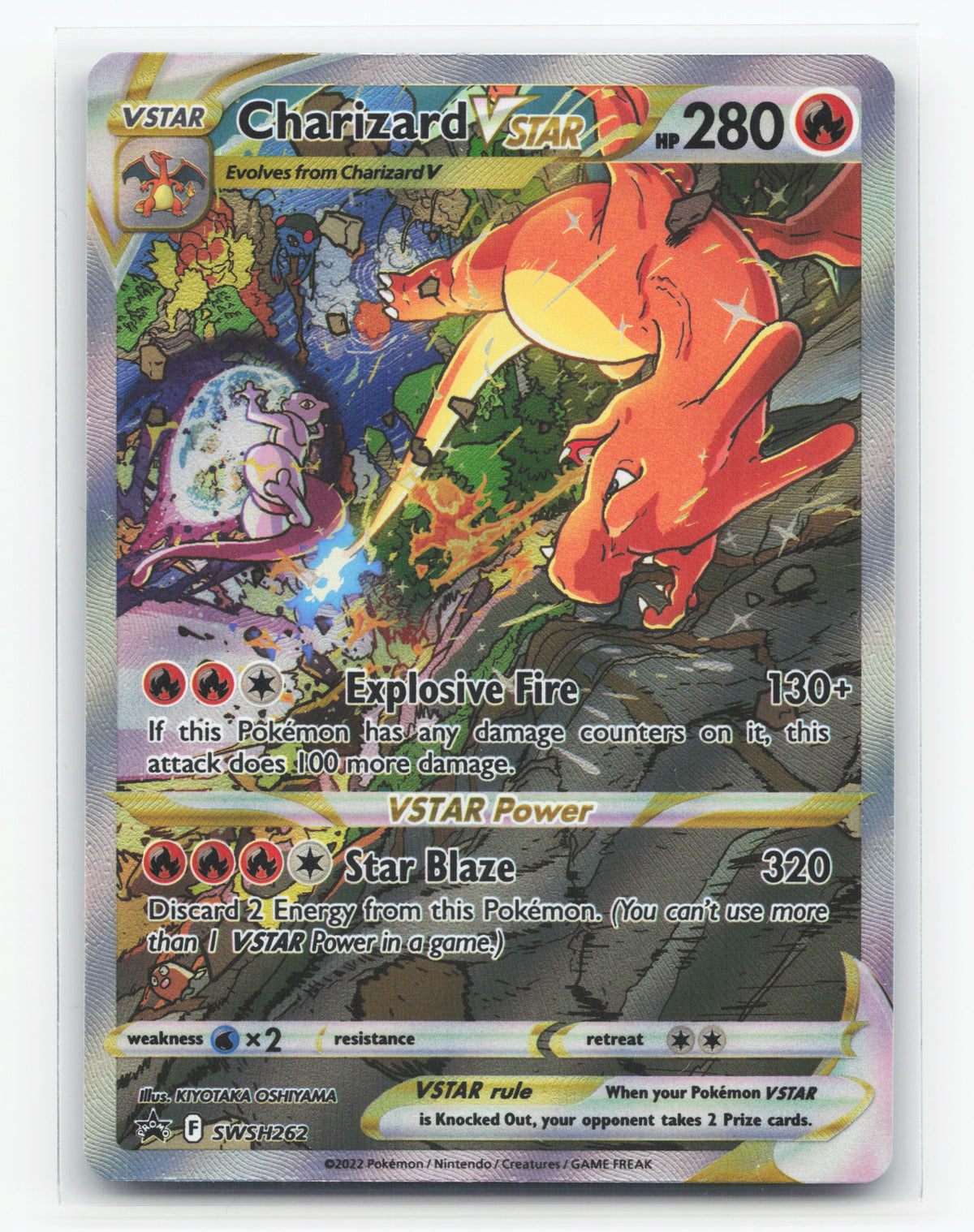 Charizard VSTAR SWSH262 - SWSH Black Star Promos