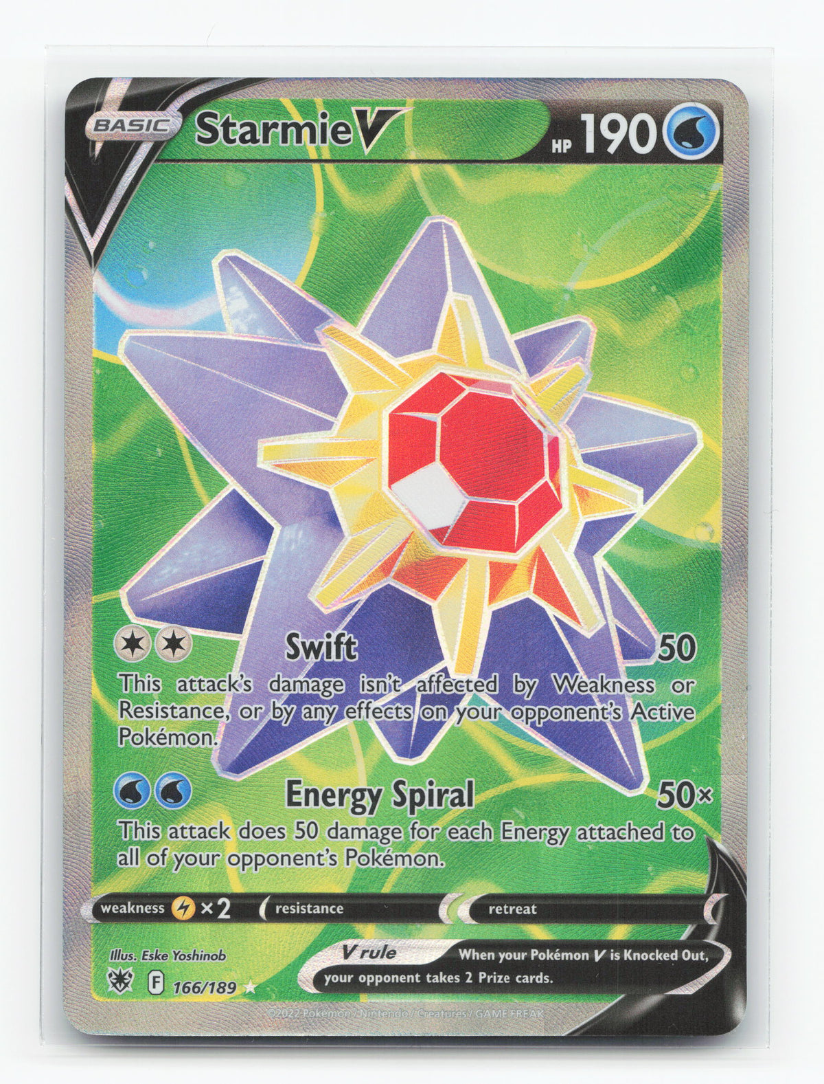 Starmie V 166/189 - Astral Radiance