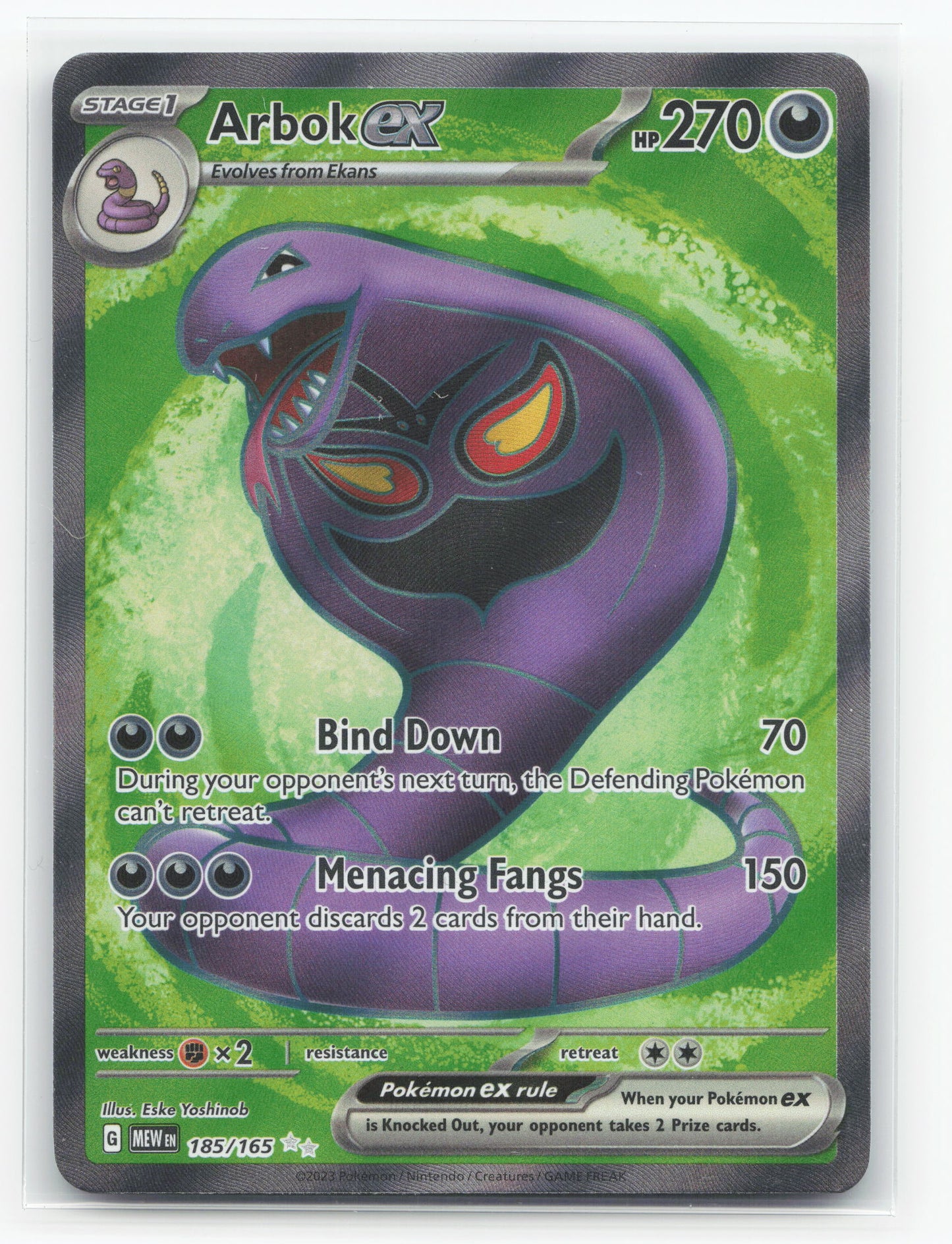 Arbok ex 185/165 - 151