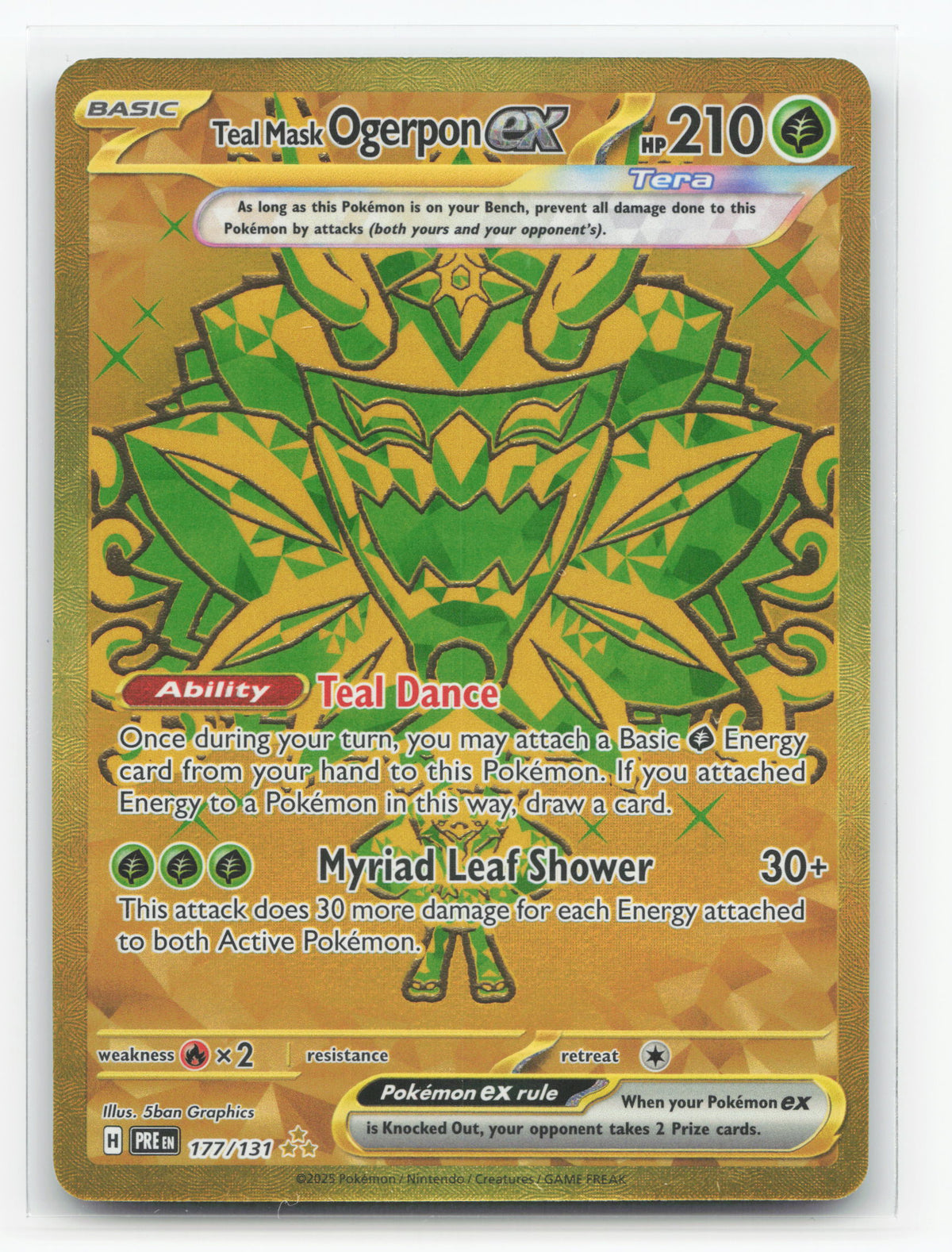 Teal Mask Ogerpon ex 177/131 - Prismatic Evolutions