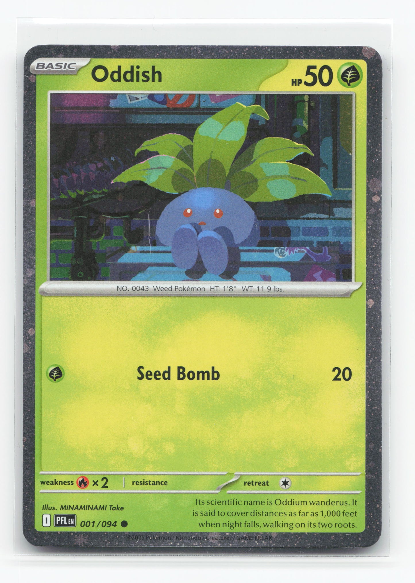 Oddish 001/094 - Phantasmal Flames
