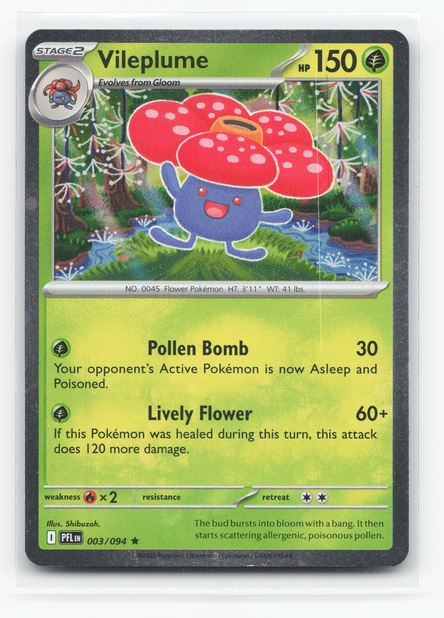 Vileplume 003/094 - Phantasmal Flames