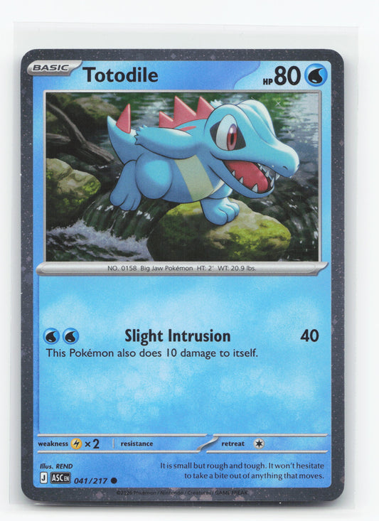 Totodile 041/217 - Ascended Heroes