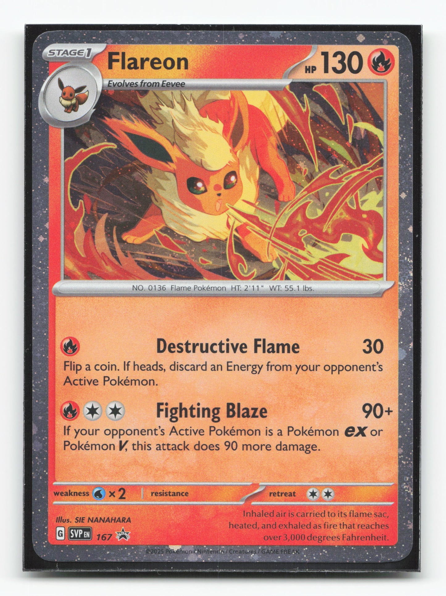 Flareon 167 - Scarlet & Violet Black Star Promos