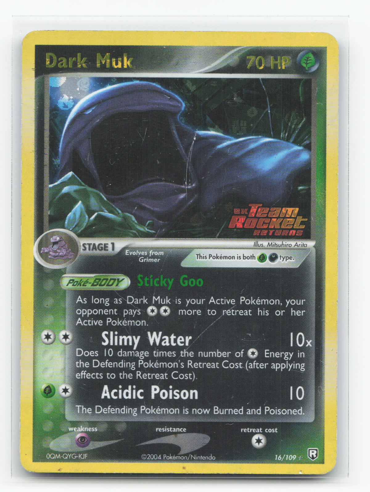 Dark Muk 16/109 - Team Rocket Returns