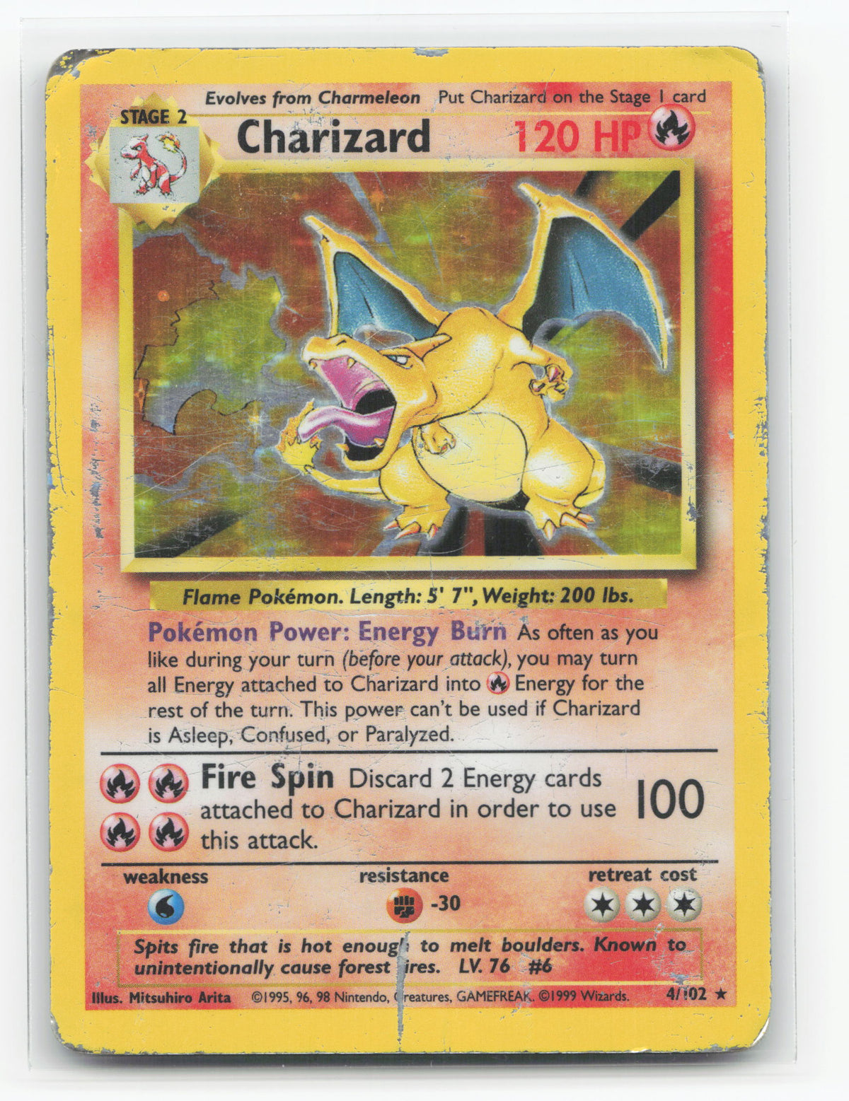 Charizard 4/102 - Base