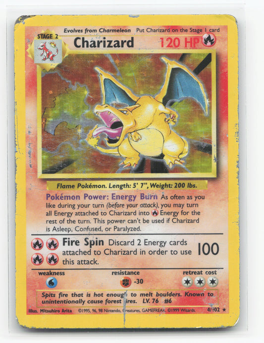 Charizard 4/102 - Base