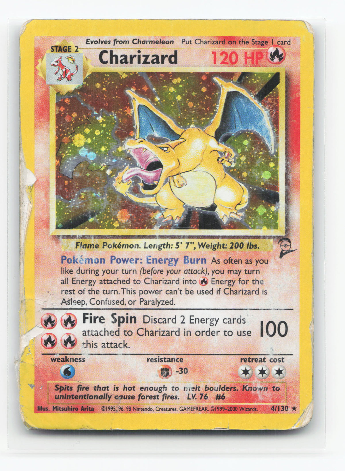 Charizard 4/130 - Base Set 2