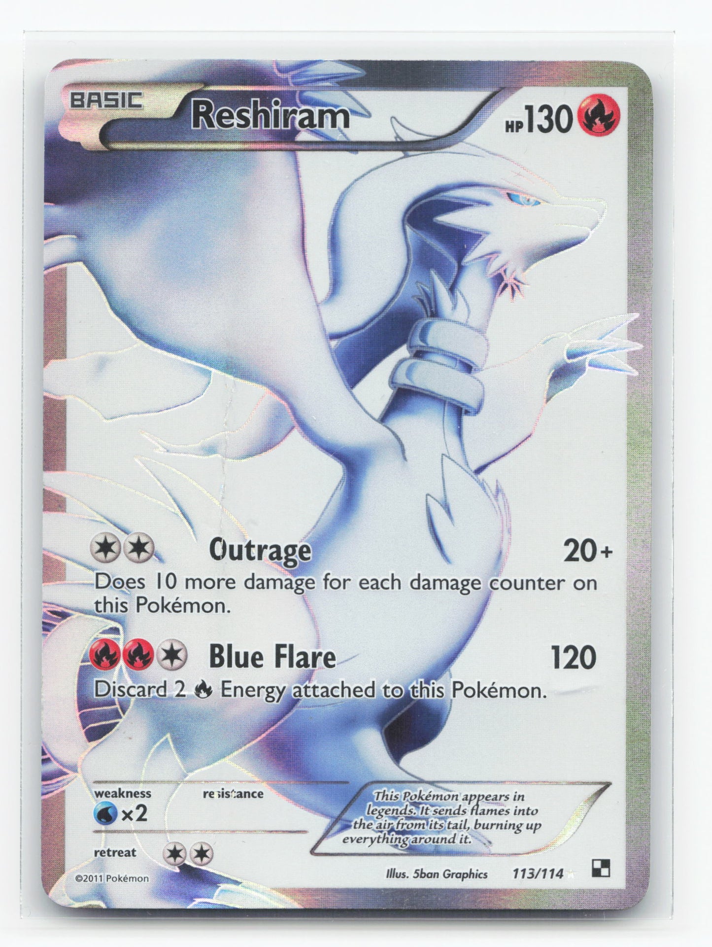 Reshiram 113/114 - Black & White