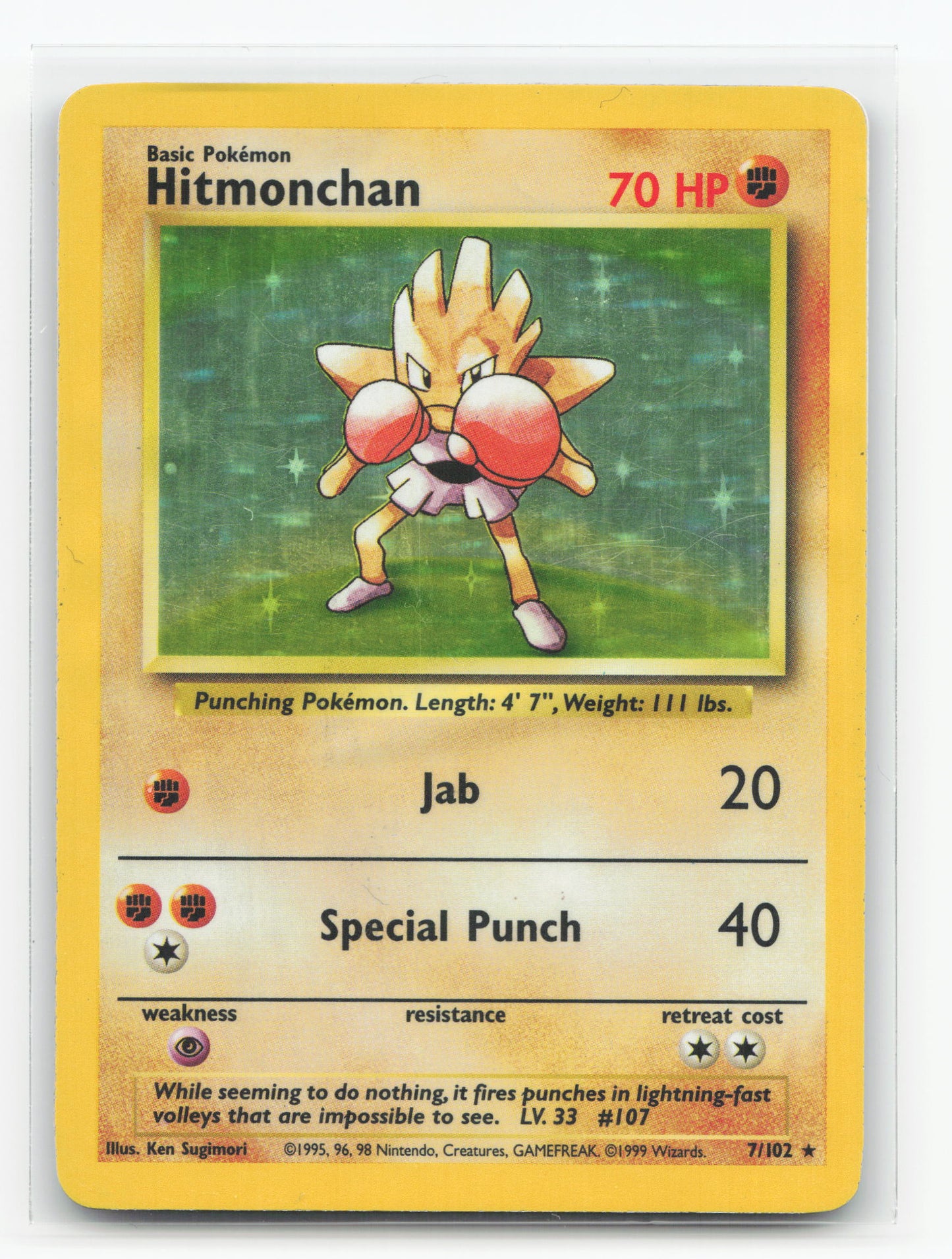 Hitmonchan 7/102 - Base