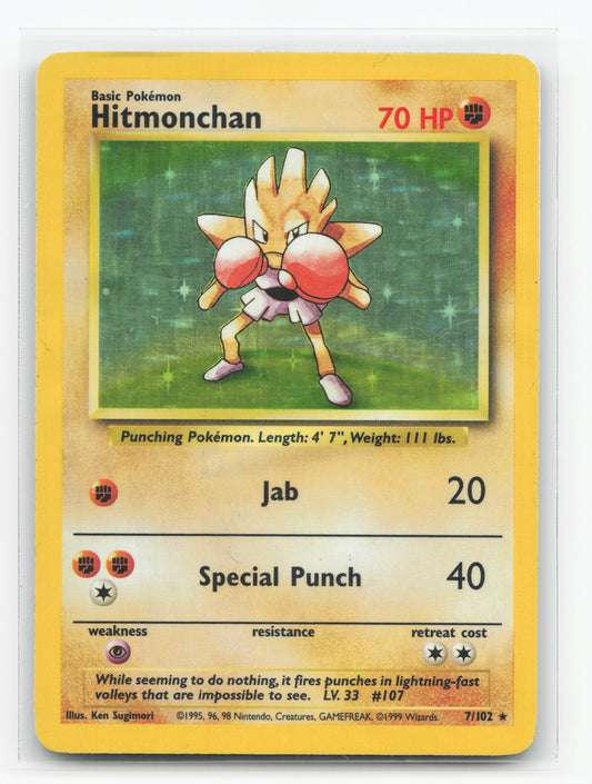 Hitmonchan 7/102 - Base