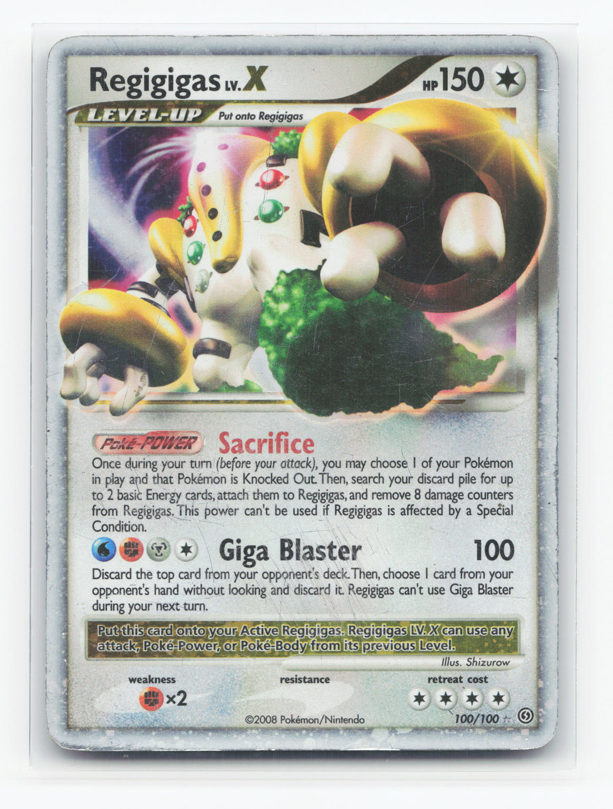 Regigigas LV.X 100/100 - Stormfront