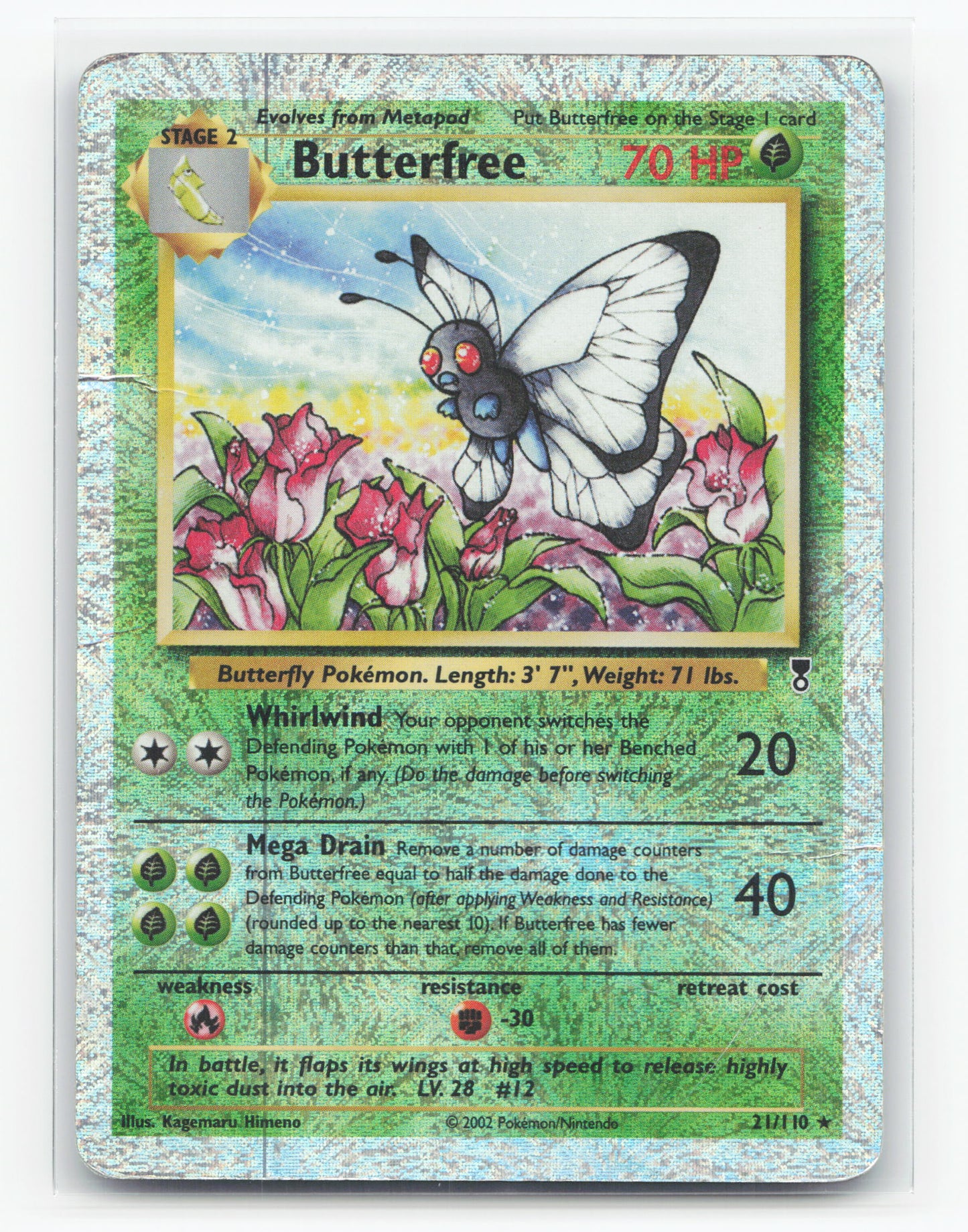 Butterfree 21/110 - Legendary Collection