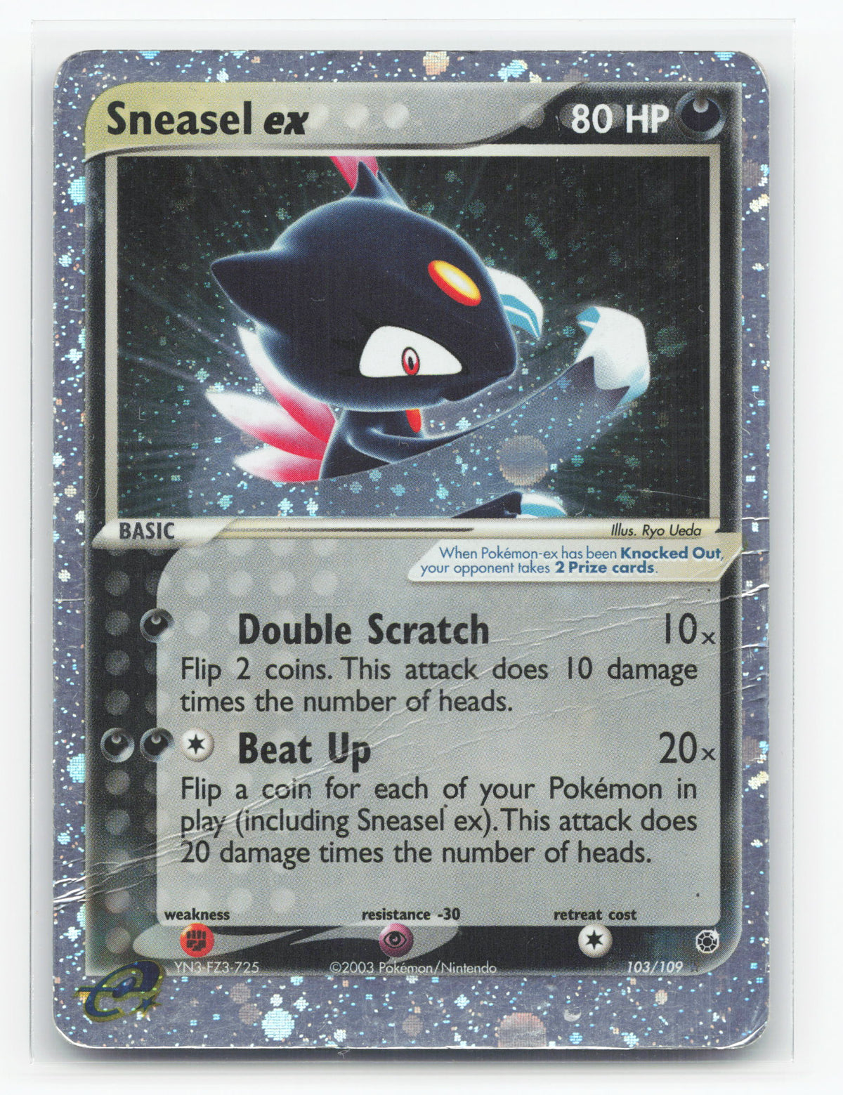 Sneasel ex 103/109 - Ruby & Sapphire