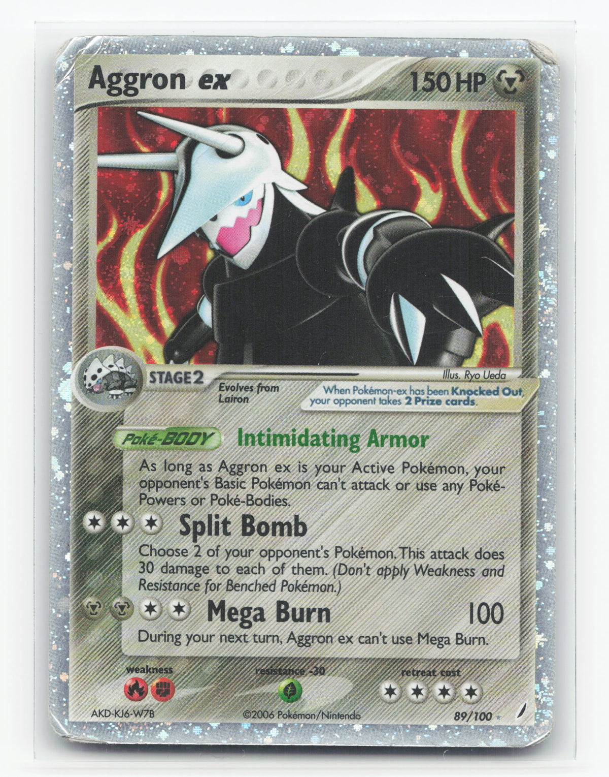 Aggron ex 89/100 - Crystal Guardians
