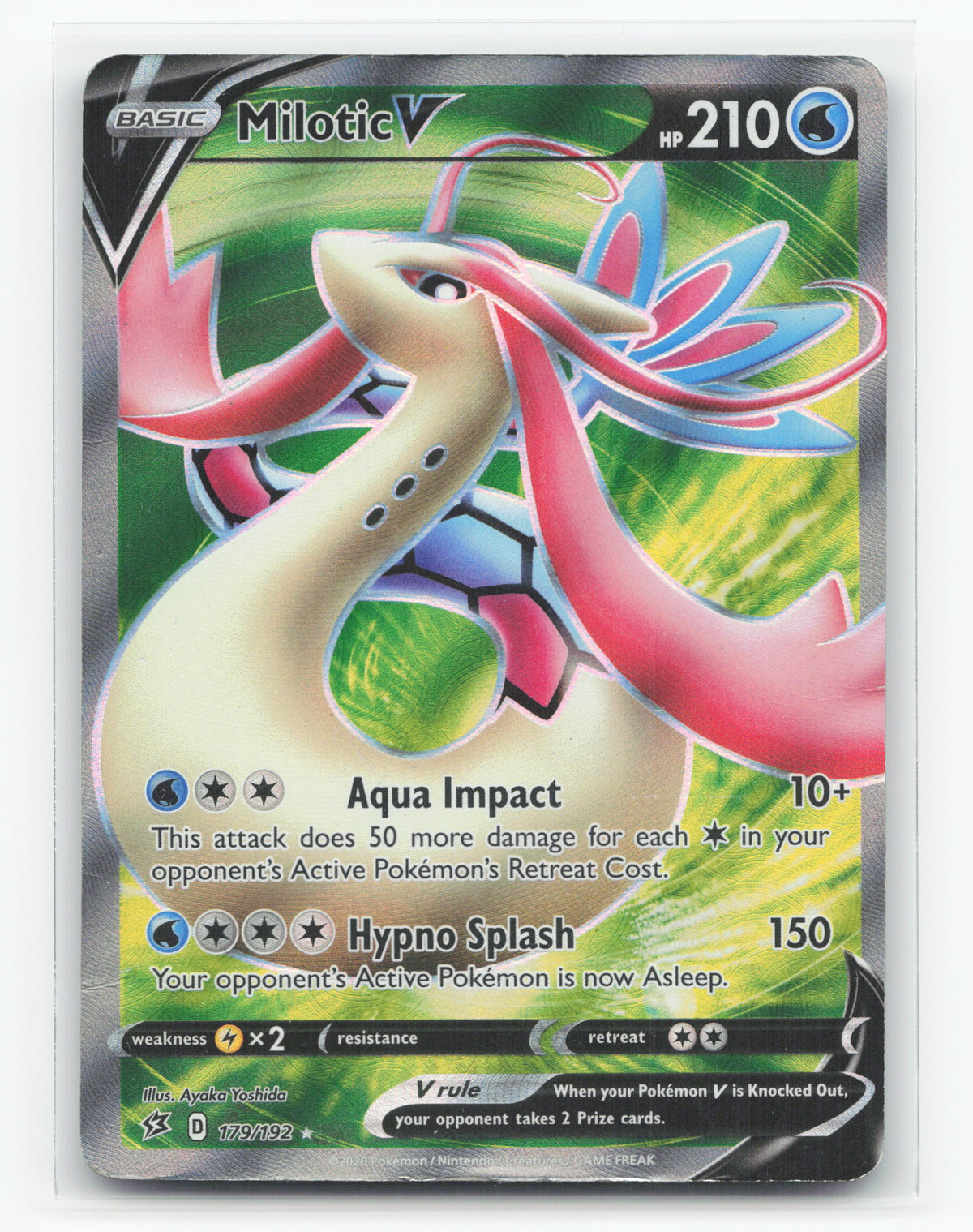 Milotic V 179/192 - Rebel Clash