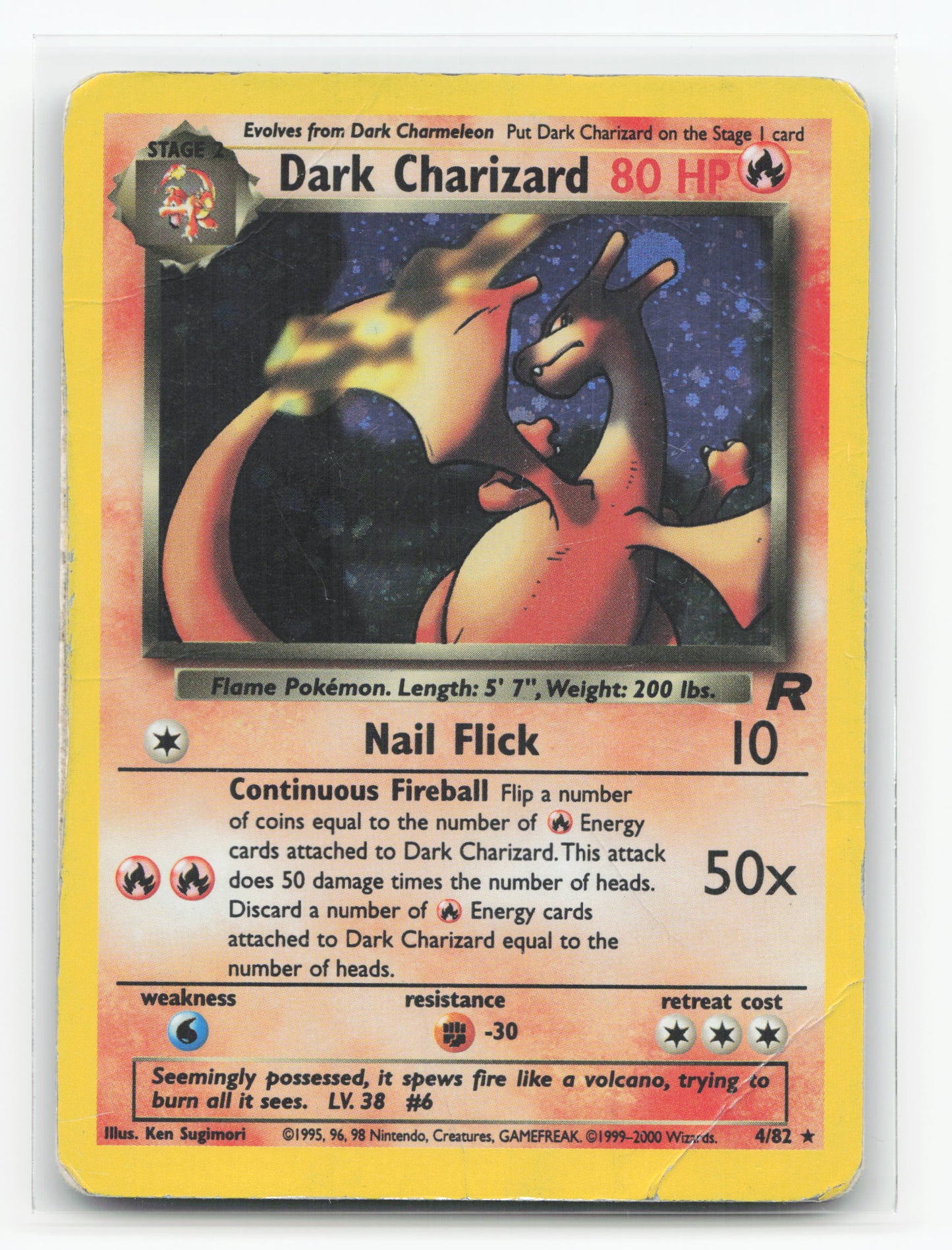 Dark Charizard 4/82 - Team Rocket