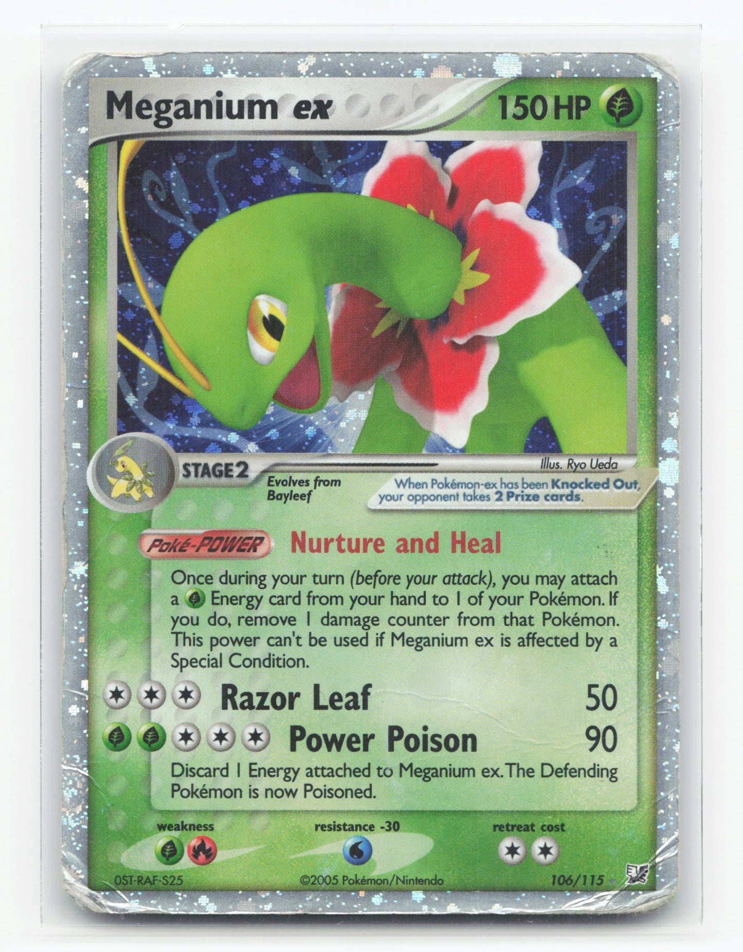 Meganium ex 106/115 - Unseen Forces