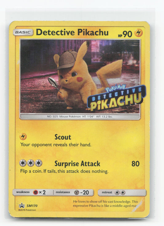 Detective Pikachu SM170 - SM Black Star Promos