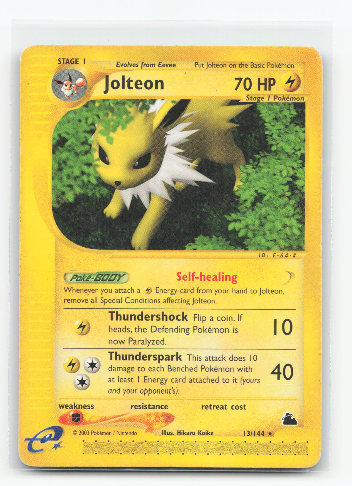Jolteon 13/144 - Skyridge