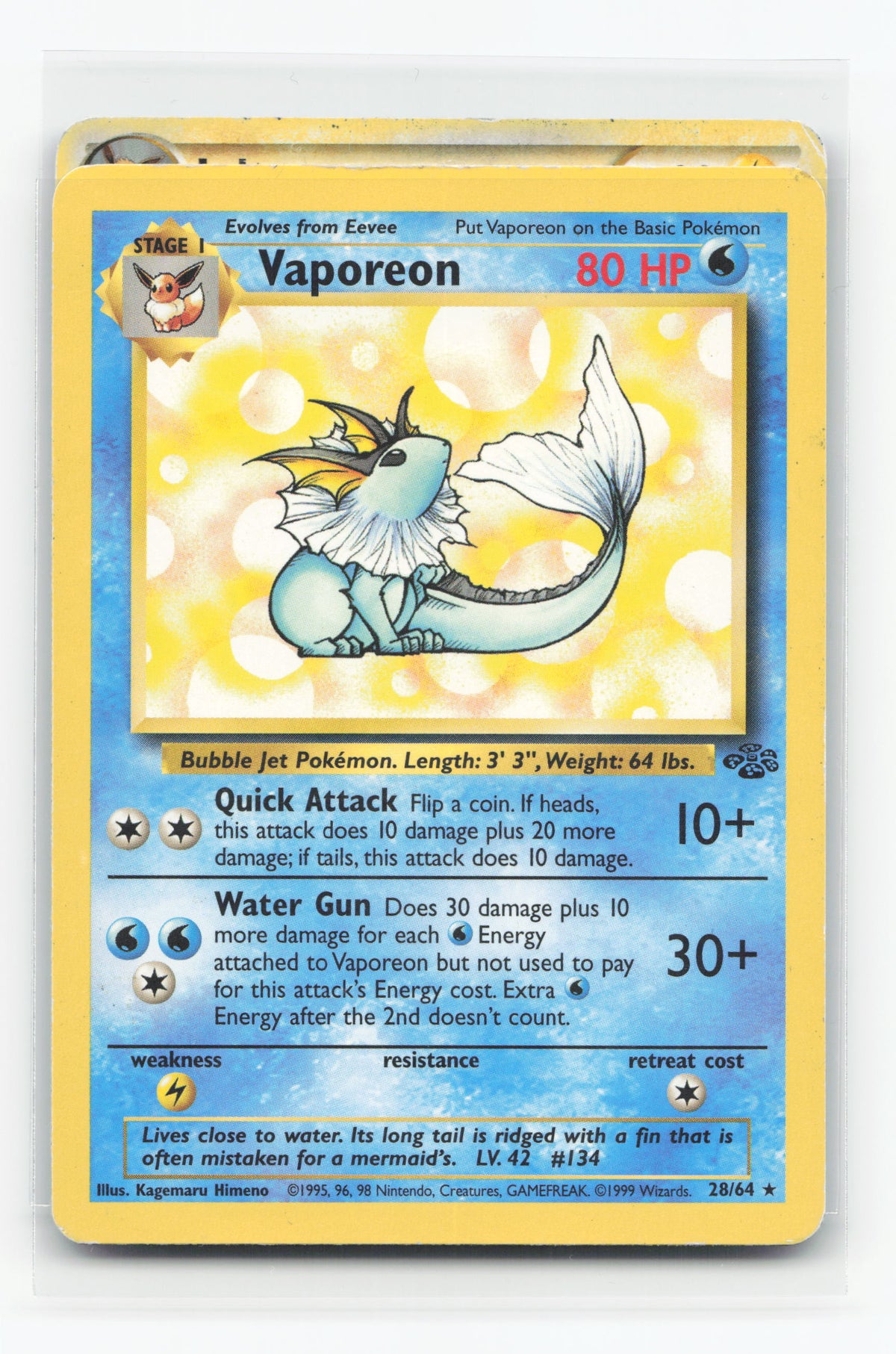 Vaporeon 28/64 - Jungle