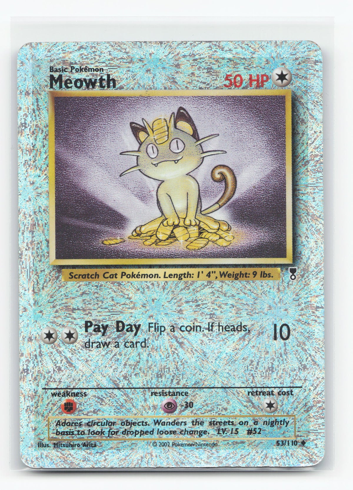 Meowth 53/110 - Legendary Collection