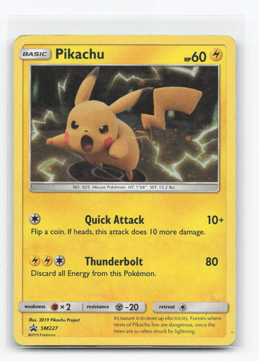 Pikachu SM227 - SM Black Star Promos