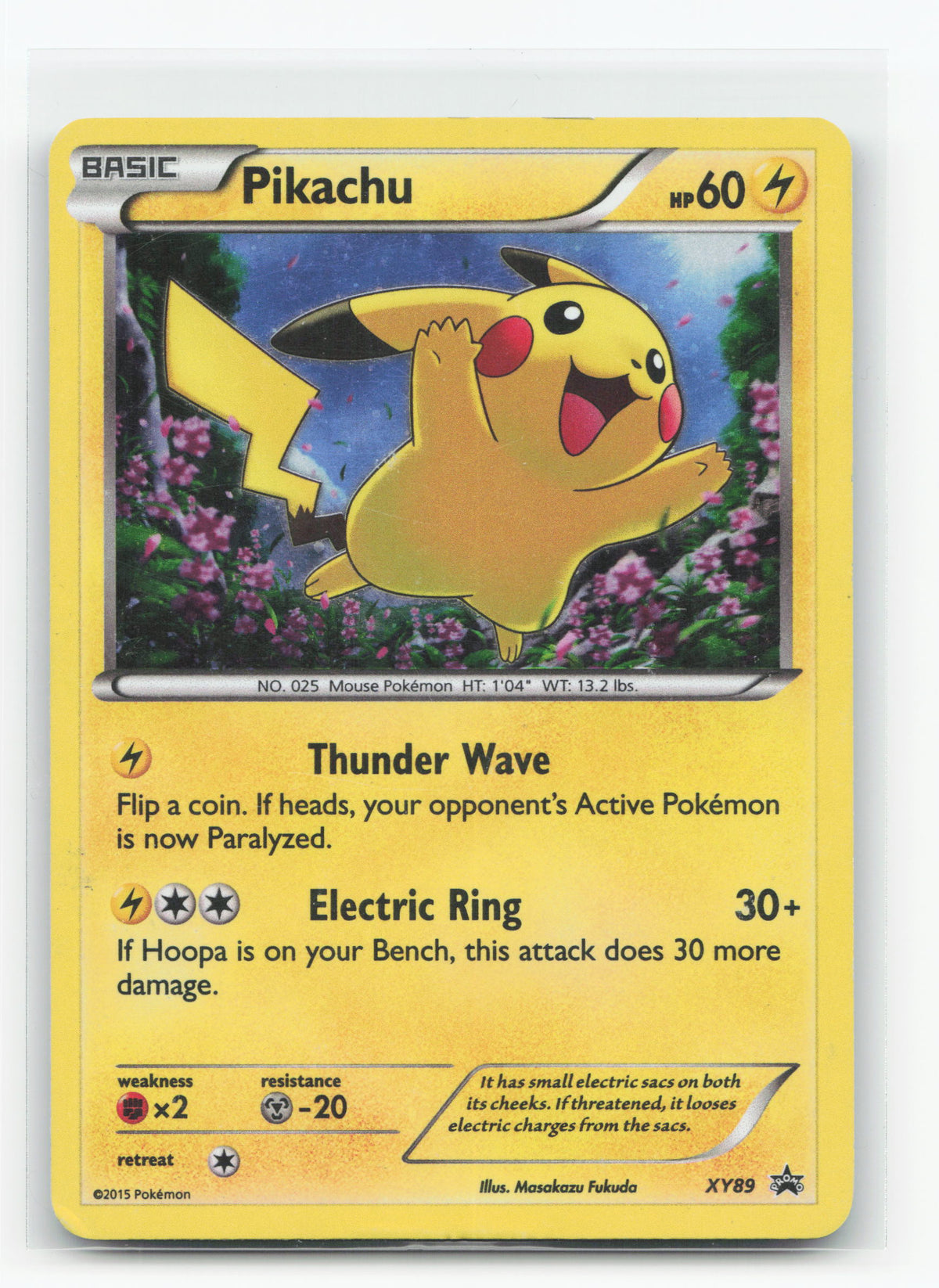 Pikachu XY89 - XY Black Star Promos