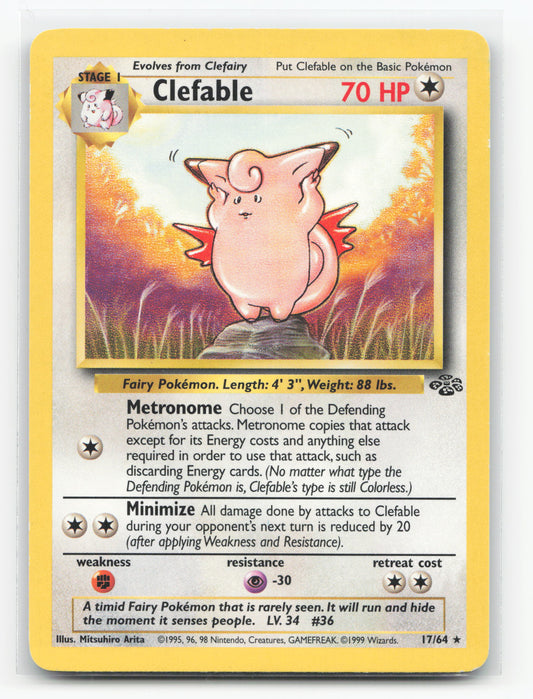 Clefable 17/64 - Jungle