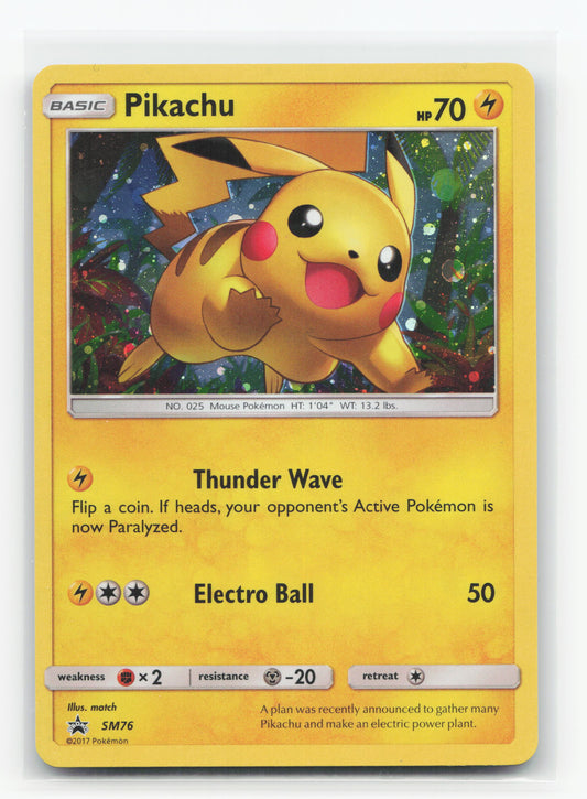 Pikachu SM76 - SM Black Star Promos