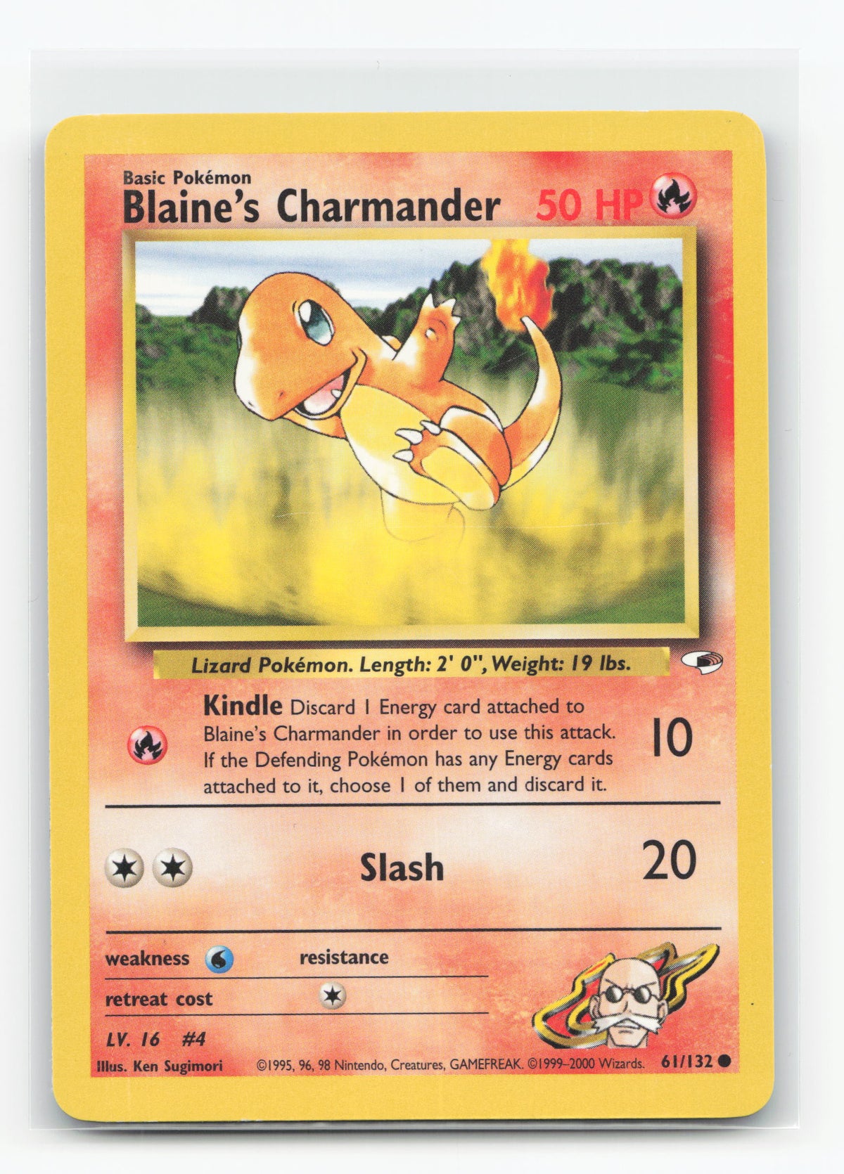 Blaine's Charmander 61/132 - Gym Heroes