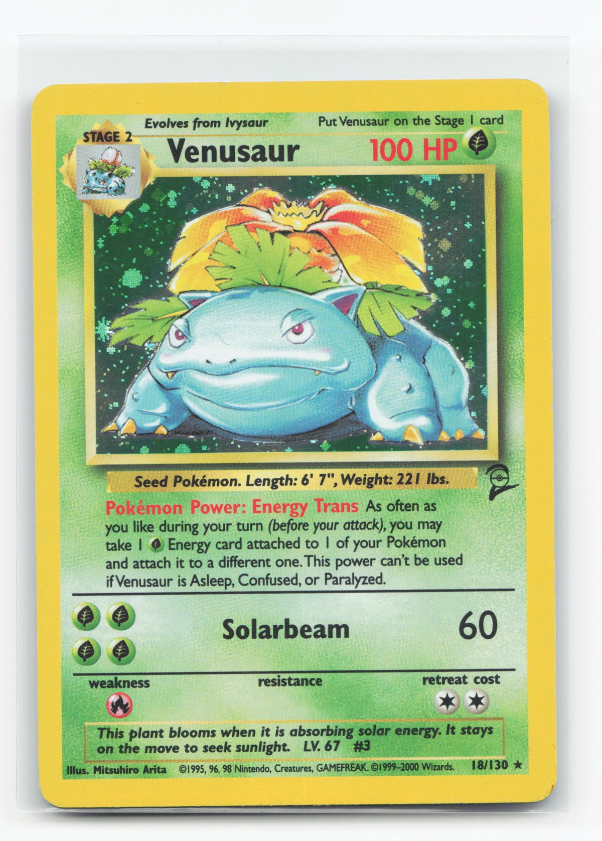 Venusaur 18/130 - Base Set 2