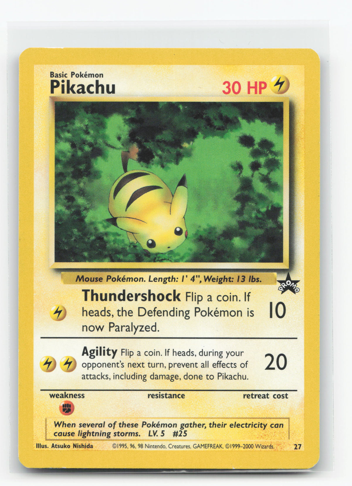 Pikachu 27 - Wizards Black Star Promos