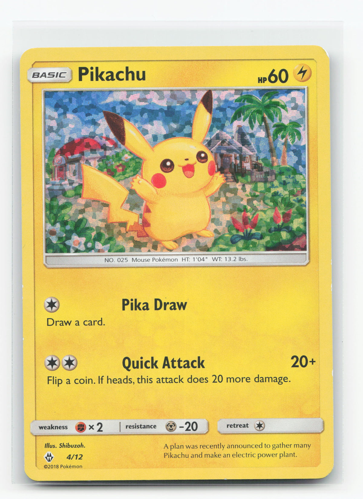 Pikachu 30/111 - Crimson Invasion