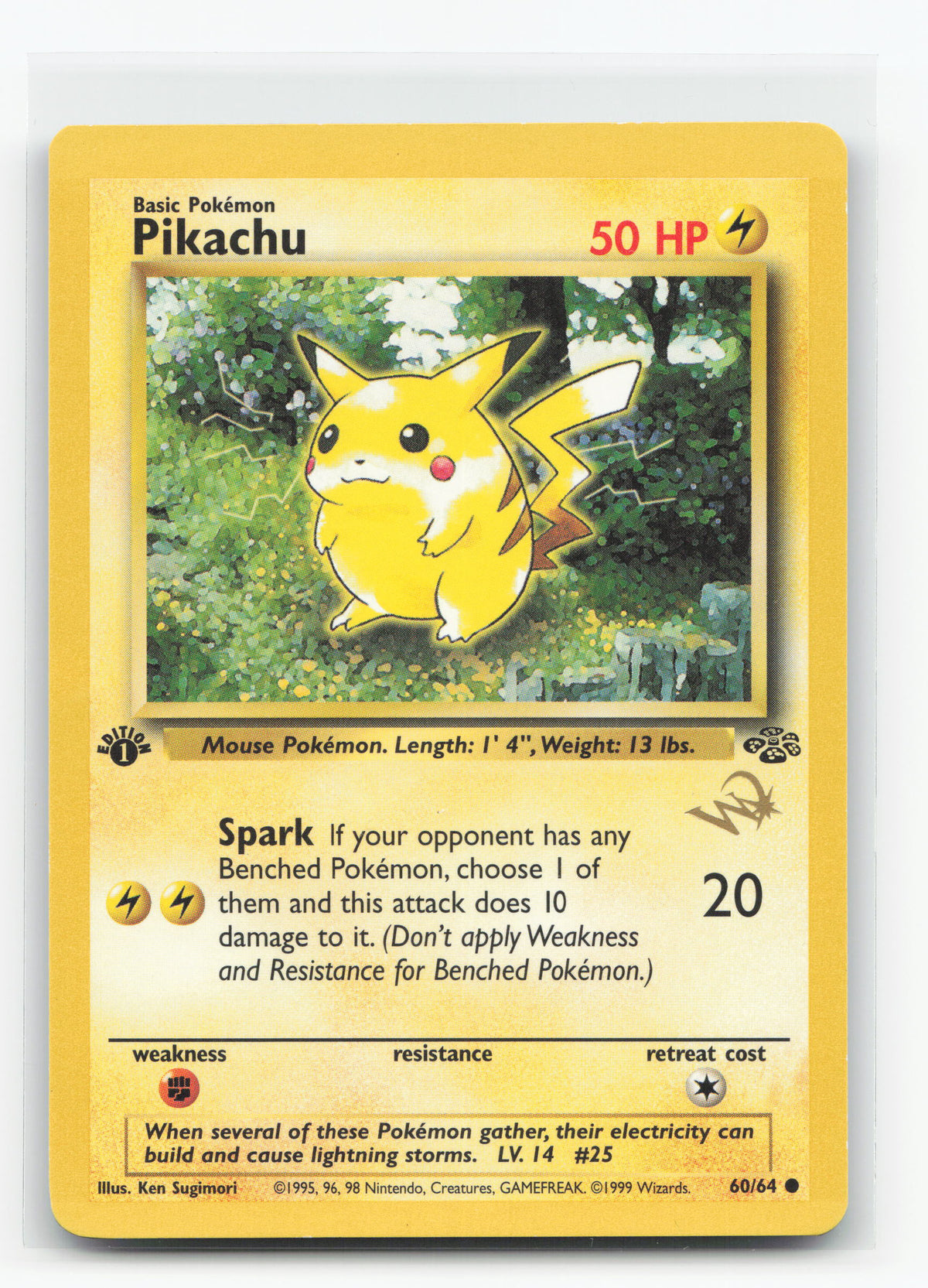 Pikachu W Promo 60/64 - Jungle