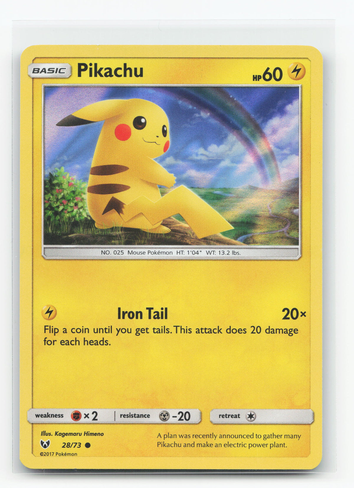Pikachu 28/73 - Shining Legends