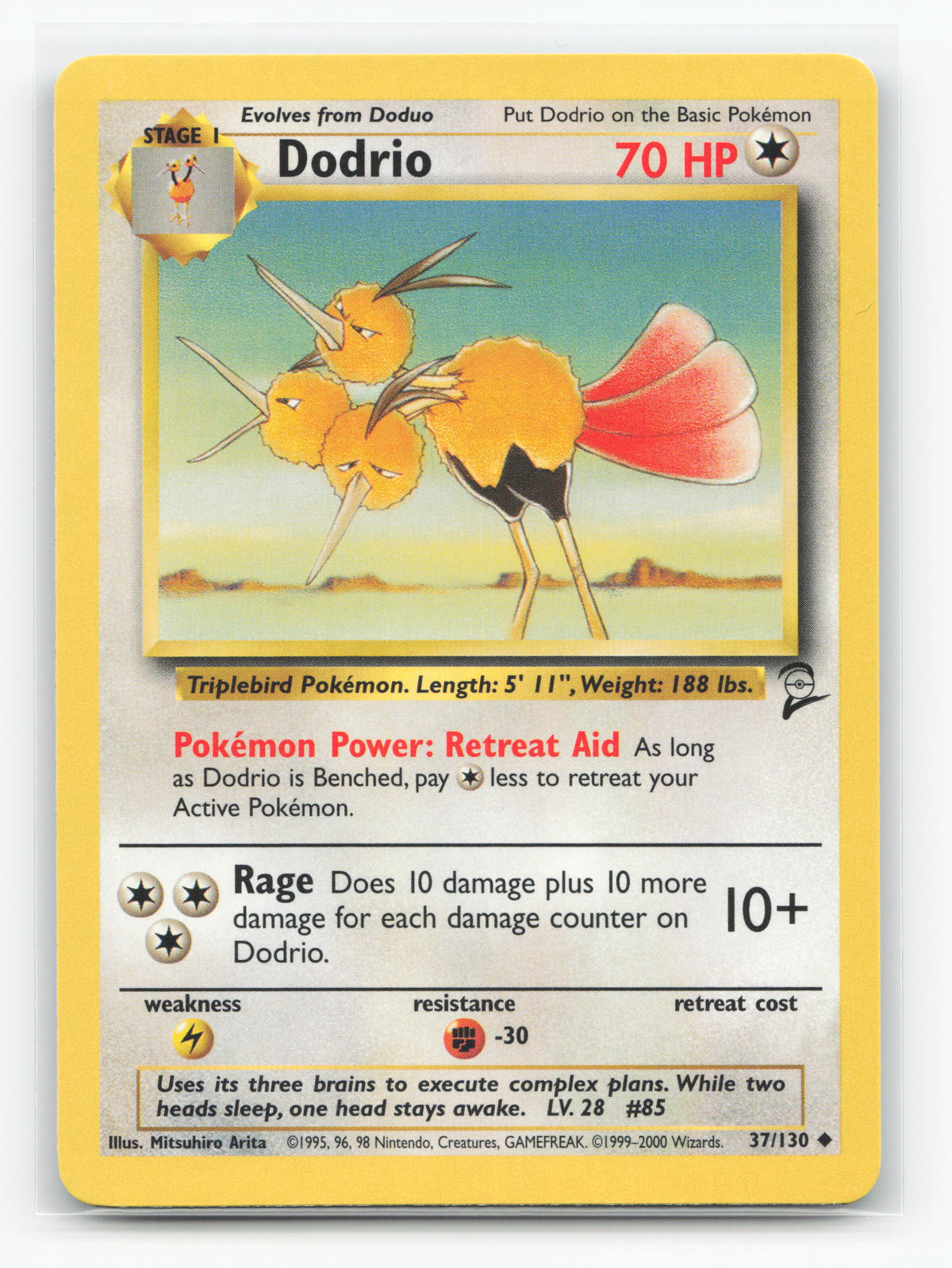 Dodrio 37/130 - Base Set 2