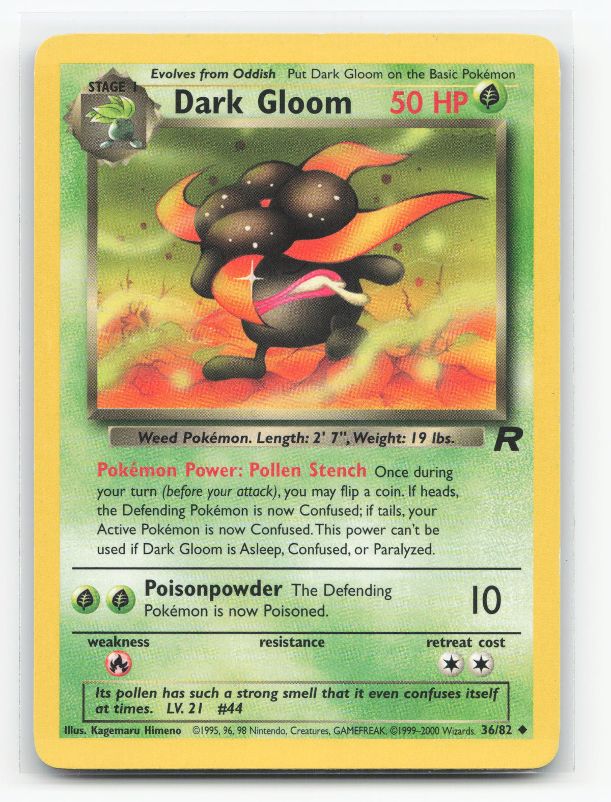 Dark Gloom 36/82 - Team Rocket
