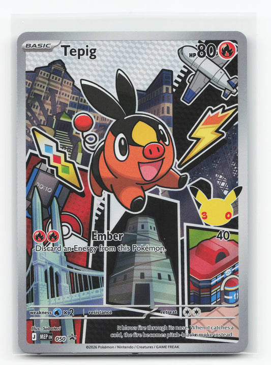 Tepig 050 - Mega Evolution Black Star Promos
