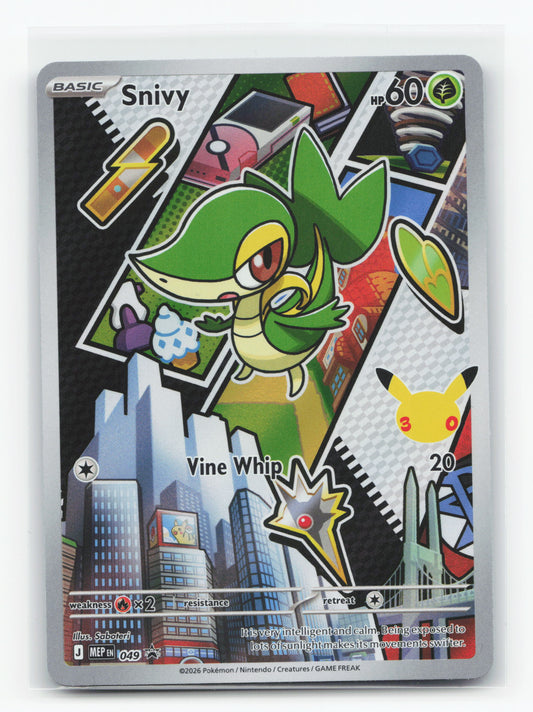 Snivy 049 - Mega Evolution Black Star Promos