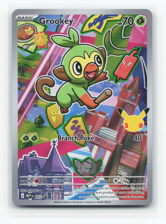 Grookey 052 - Mega Evolution Black Star Promos