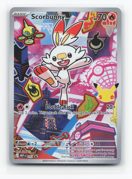 Scorbunny 053 - Mega Evolution Black Star Promos
