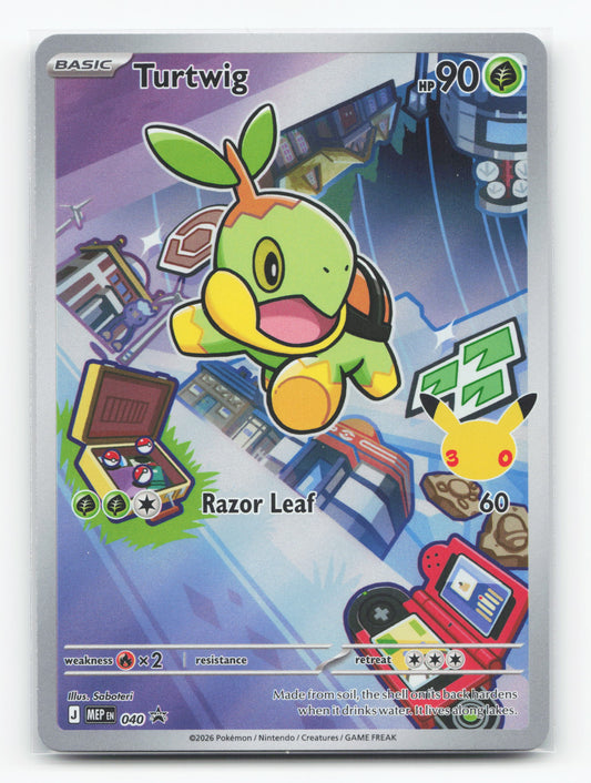Turtwig 040 - Mega Evolution Black Star Promos