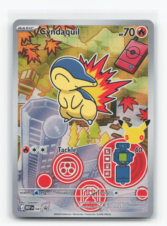 Cyndaquil 047 - Mega Evolution Black Star Promos