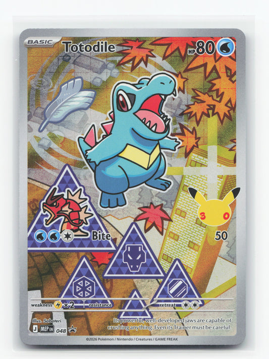 Totodile 048 - Mega Evolution Black Star Promos