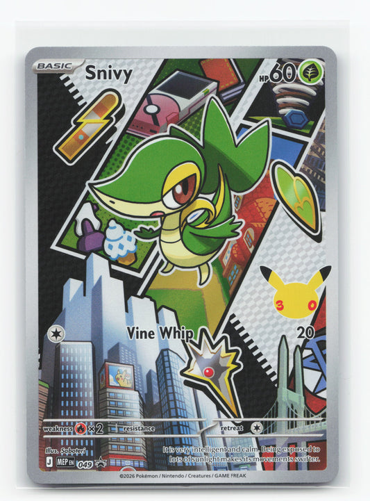 Snivy 049 - Mega Evolution Black Star Promos