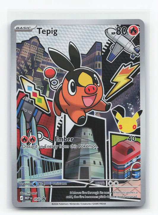 Tepig 050 - Mega Evolution Black Star Promos