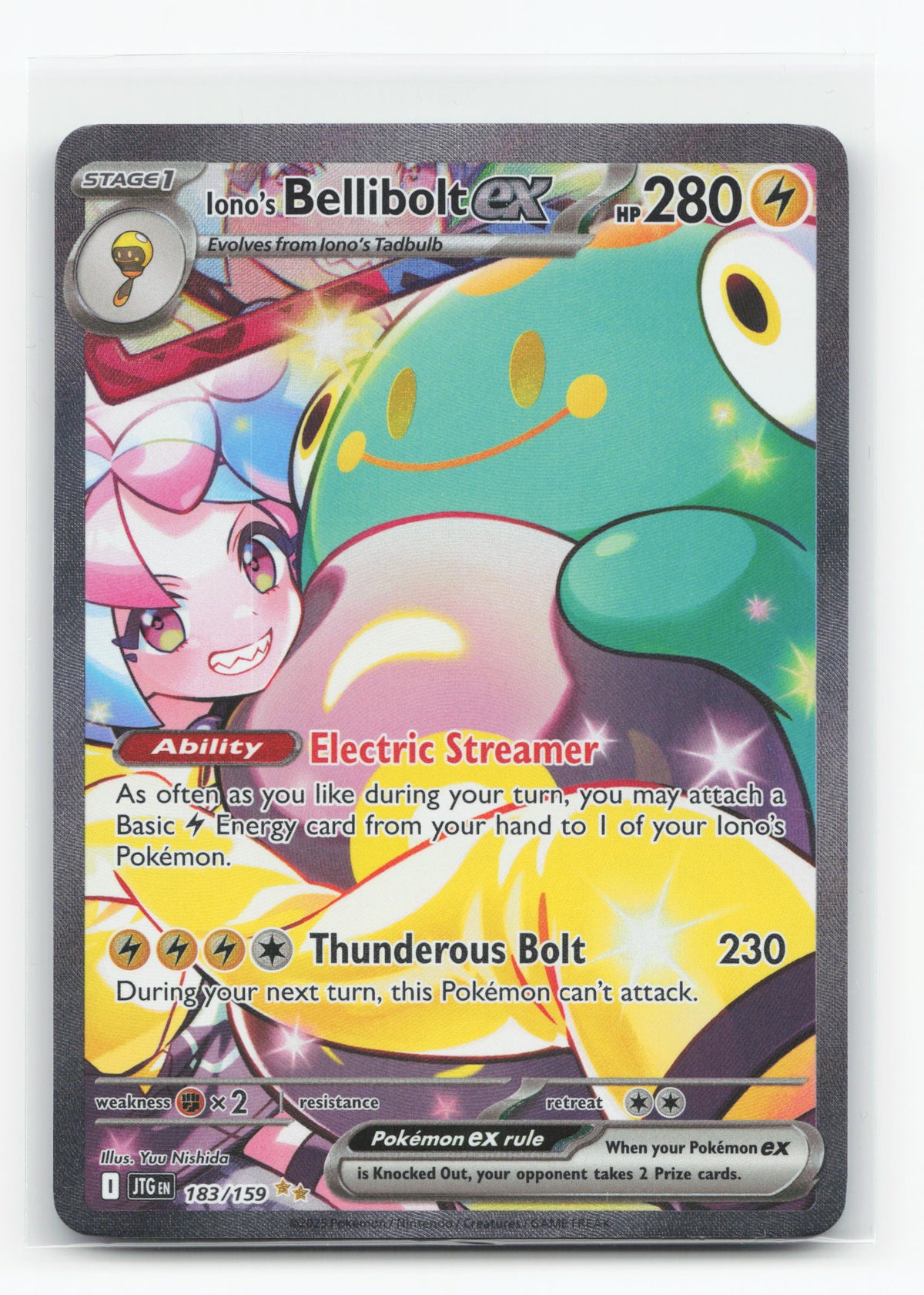 Iono's Bellibolt ex 183/159 - Journey Together