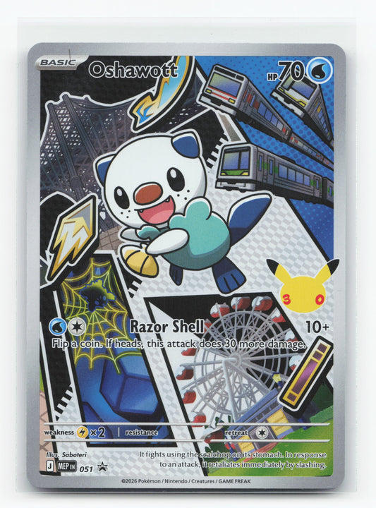 Oshawott 051 - Mega Evolution Black Star Promos